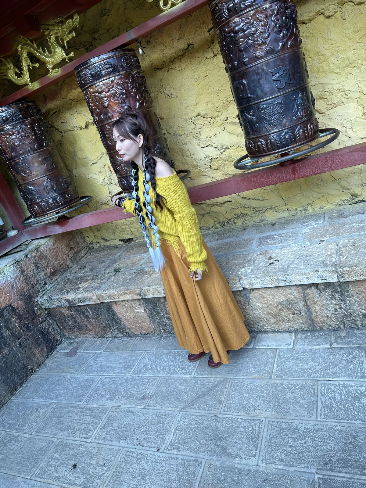 Biến cầu thang thành đường dẫn — khung ban đầu